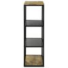 vidaXL B&uuml;cherregal 70 x 35 x 110 cm Massivholz Mango