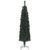 329036 vidaXL Artificial Slim Christmas Tree with Stand 120 cm Fibre Optic (US only) - Untranslated