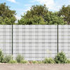 vidaXL Garten-Sichtschutz PVC 70x0,19 m Wei&szlig;