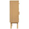 vidaXL Badezimmer Schrank mit Regal Olden Braun 35 x 30 x 90 cm