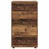 vidaXL Stauraumschr&auml;nke 2 pcs Altholz 60 x 48 x 105 cm Holzwerkstoff
