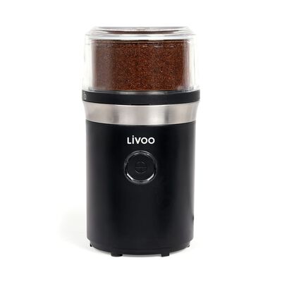 Livoo Kaffeemühle Edelstahl 210 W Schwarz