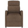 vidaXL Relaxsessel Braun Stoff