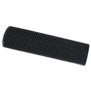 vidaXL Geschweißter Drahtzaun Grau 0,4 x 10 m