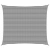 vidaXL Sonnensegel Anthrazit und Wei&szlig; 6 x 8 m HDPE