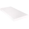 vidaXL Bett mit Matratze Beige Stoff 160 x 200 cm