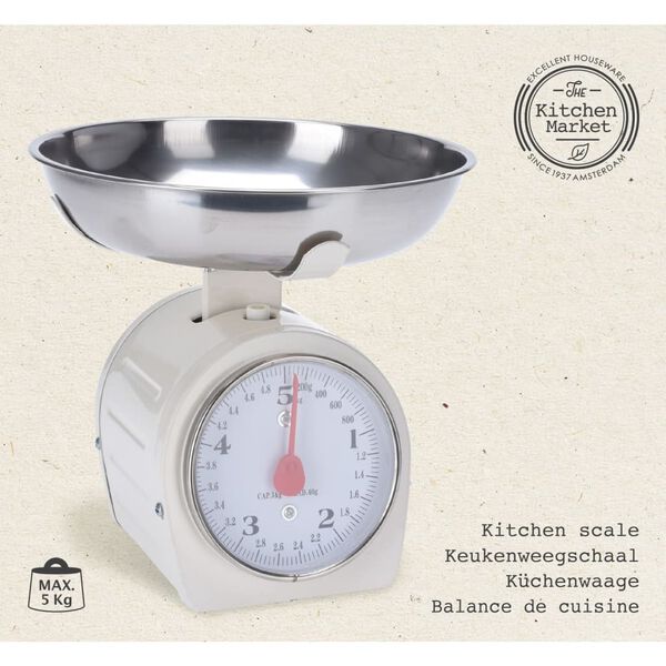 Excellent Houseware K&uuml;chenwaage 5 kg Metall