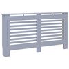 vidaXL Heizk&ouml;rperverkleidung Anthrazit 152x19x81,5 cm MDF