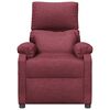 vidaXL Relaxsessel Weinrot Stoff
