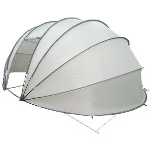 vidaXL Poolzelt Kuppel 538 x 440 x 204 cm Grau