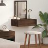 vidaXL Schminktisch mit Schubladen Braun 60 x 40 x 70 cm Holzwerkstoff