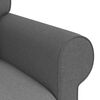 vidaXL Sofa 2 pcs Dunkelgrau