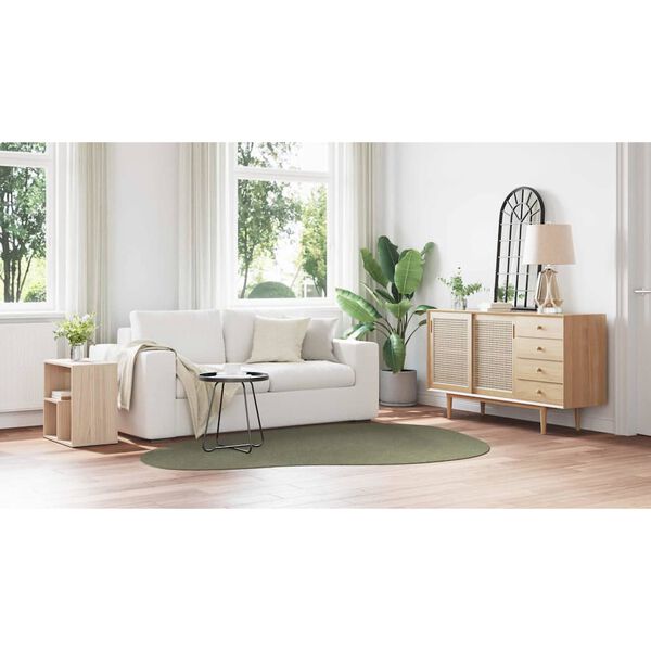 vidaXL Bereichsteppiche HUARTE Waldgr&uuml;n 160 x 230 cm Polyester