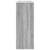 vidaXL Bartisch mit Regal Grau Sonoma 90x40x103,5 cm Holzwerkstoff