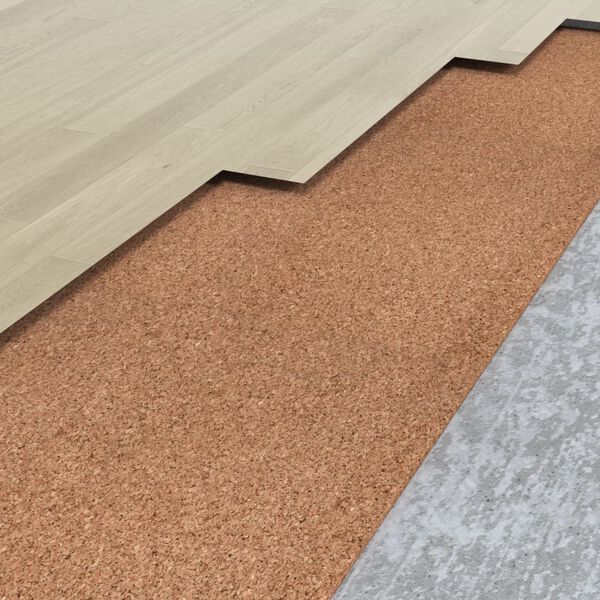 vidaXL Korkrolle 100x500 cm 8 mm