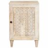 vidaXL Badezimmerschrank mit T&uuml;r Wei&szlig; 38 x 33 x 58 cm Holzwerkstoff