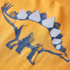 Kinder-Langarmshirt Dunkles Ocker 140