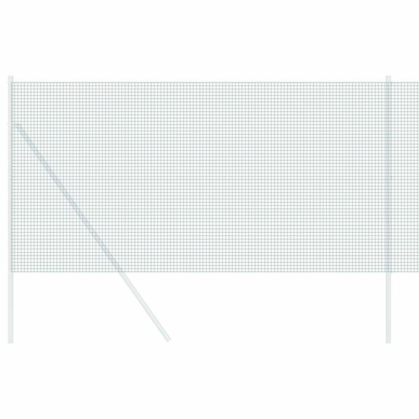 vidaXL Geschwei&szlig;ter Drahtzaun Gr&uuml;n 1,2 x 10 m