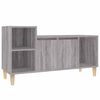 vidaXL TV-Schrank Grau Sonoma 100x35x55 cm Holzwerkstoff