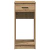 vidaXL Computerschrank mit Schublade Artisan-Eiche 35x45x77 cm