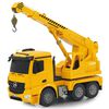 JAMARA Ferngesteuerter Schwerlastkran Mercedes-Benz Arocs 1:20 Gelb