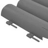 vidaXL Rasenkanten 36 Stk. Grau 10 m PP