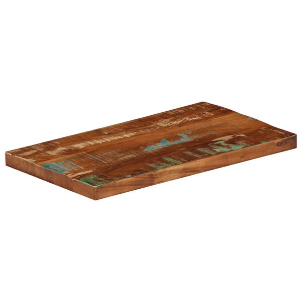 vidaXL Tischplatte 60x20x2,5 cm Rechteckig Altholz Massiv