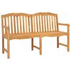vidaXL Handgefertigte Rosenbank 150 x 60,5 x 95 cm Massivholz Teak
