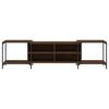 vidaXL TV-Schrank Braun Eichen-Optik 203x37x50 cm Holzwerkstoff