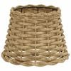 vidaXL Lampenschirm Braun &Oslash;20x15 cm Korbweide