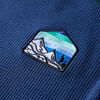 Kinder-Sweatshirt Marineblau 128