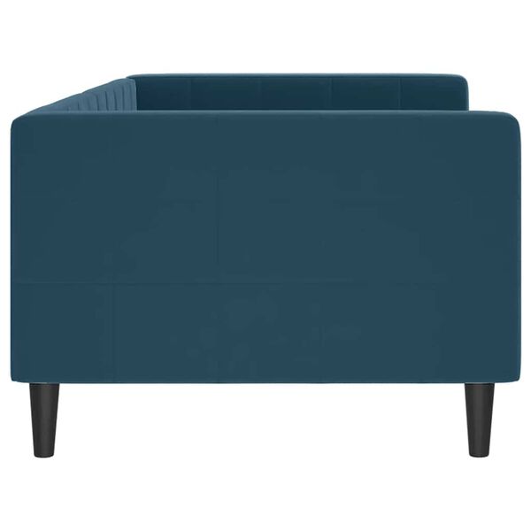 vidaXL Tagesbett Blau 90x200 cm Samt