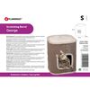 FLAMINGO 2-in-1 Kratztonne George S 40x40x49 cm Beige