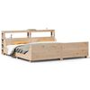 vidaXL Massivholzbett ohne Matratze 180x200 Kiefernholz