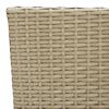 vidaXL 3-tlg. Garten-Essgruppe Beige