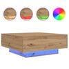 vidaXL Couchtisch Artisan-Eiche 80 x 80 x 31 cm Holzwerkstoff