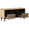 vidaXL TV-Schrank 100x33x46 cm Massivholz Mango