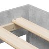 vidaXL Bettrahmen mit Schubladen Beton Grau 70 x 190 cm Holzwerkstoff