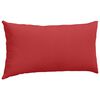 vidaXL Sofakissen 2 pcs Rot 80 x 40 cm Stoff