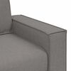 vidaXL Sofa 3 pcs Taupe Leinenmischgewebe