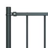 vidaXL Zaunelement Woerden mit Pfosten Stahl 1,7 x 0,75 m Anthrazit