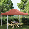 vidaXL Partyzelt-Dach 4x3 m Terrakotta-Rot 270 g/m&sup2;