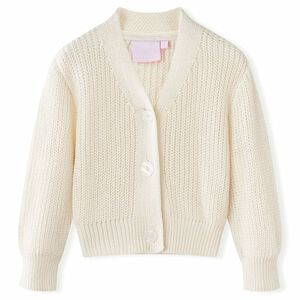 Kinder-Strickjacke Schneewei&szlig; 104