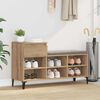 vidaXL Schuhschrank Artisan-Eiche 102 x 36 x 60 cm Holzwerkstoff