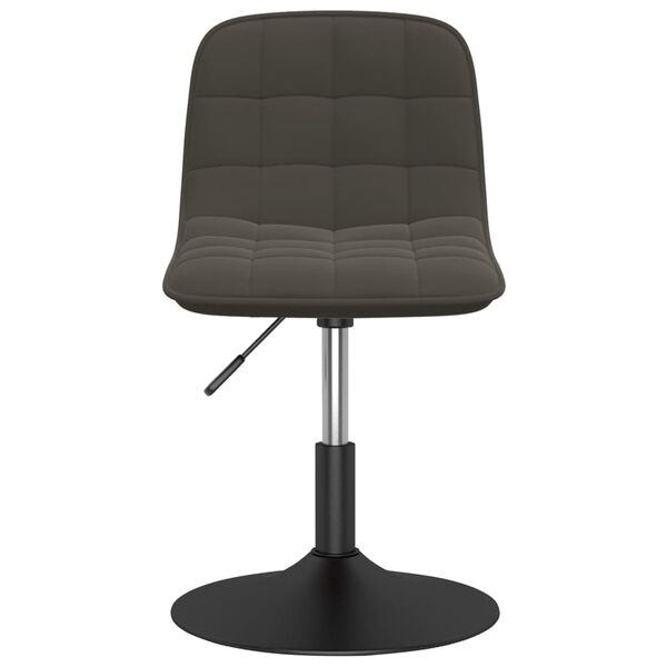 vidaXL Barhocker Dunkelgrau Samt
