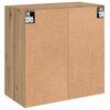 vidaXL Wandschrank Artisan-Eiche 60 x 31 x 60 cm Holzwerkstoff
