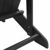 vidaXL Gartenstuhl 2 pcs Schwarz 82 x 74 x 92 cm Polyethylen