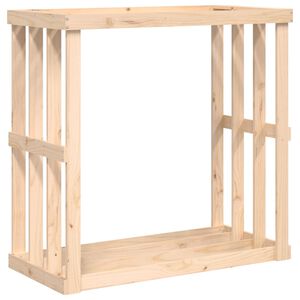 vidaXL Outdoor-Kaminholzregal 108x52x106 cm Massivholz Kiefer