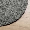 vidaXL Teppich Shaggy Hochflor Modern Gr&uuml;n &Oslash; 160 cm