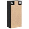 vidaXL Wandschrank Schwarze Eiche 32 x 20 x 67 cm Holzwerkstoff